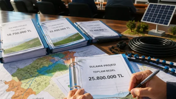 Uşak’ta 12 modern sulama projesi için sözleşme imzalandı: Hedef verim ve tasarruf