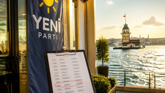 Üsküdar yönetimi: SONAR başkanının oğlunun Yeni Parti ilçe listesine girişi dikkat çekti