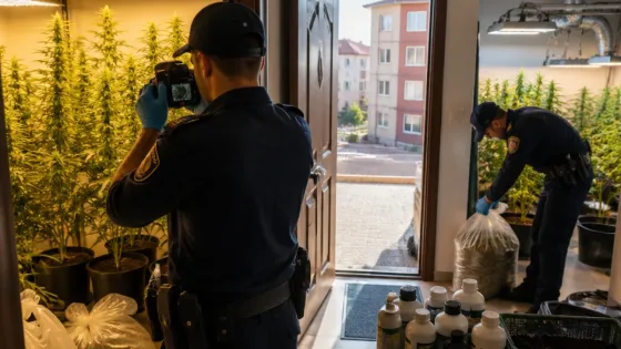 Yozgat'ta evde kenevir üretim düzenekleri ele geçirildi: 1 gözaltı