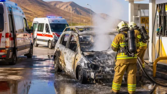 Yüksekova'da yanık yaralanması: 2 çocuk tedavi için Van'a sevk edildi