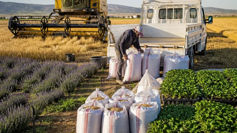 Akşehir’de belediye destekli üretim hamlesi: Atıl arazilerden 80 ton arpa, 70 bin çilek fidesi