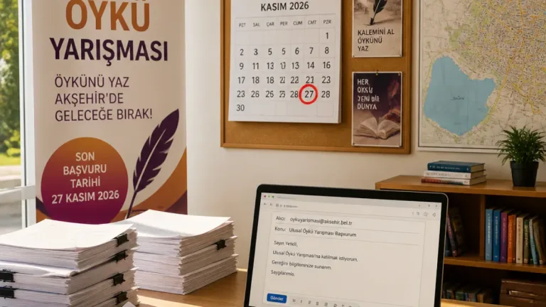 Akşehir’de Tarık Buğra Ulusal Öykü Yarışması: Başvurular 27 Kasım’a kadar sürüyor