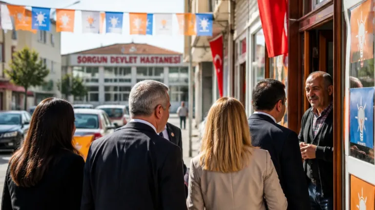 AK Parti heyeti Şarkışla’da: Milletvekili Rukiye Genç Toy teşkilatla buluştu