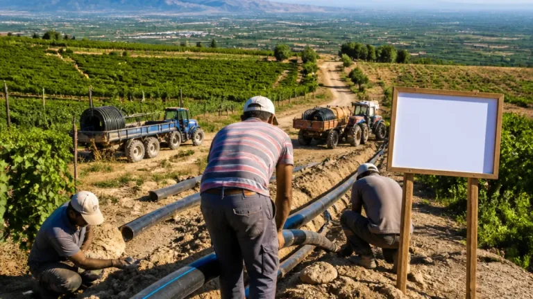 Alaşehir Ovası'nda modern sulama dönemi başladı: İlk etap tamamlandı