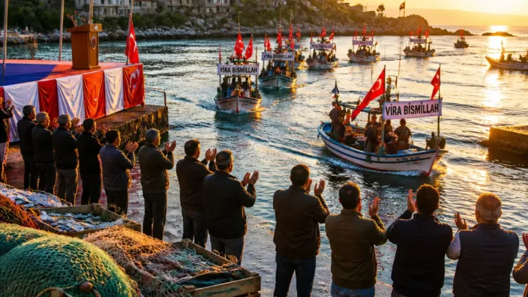 Amasra'da yeni balıkçılık sezonu başladı: 'Vira Bismillah' ile denize açıldılar