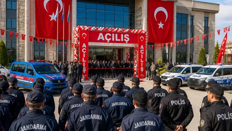 Amasya'da İçişleri Bakanı Çiftçi 5 güvenlik ve sosyal hizmet binasının toplu açılışını yaptı