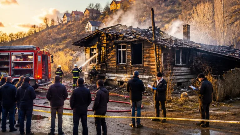 Amasya Doğantepe'de rüzgarla büyüyen yangın yaşlı sahibinin evini kullanılamaz hale getirdi