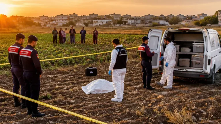 Şanlıurfa Eyyübiye’de boş arazide erkek cesedi bulundu, geniş çaplı inceleme başlatıldı