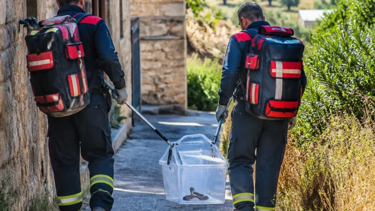 Antakya'da yerleşimlere giren yılanlar itfaiye tarafından yakalanıp doğaya bırakıldı
