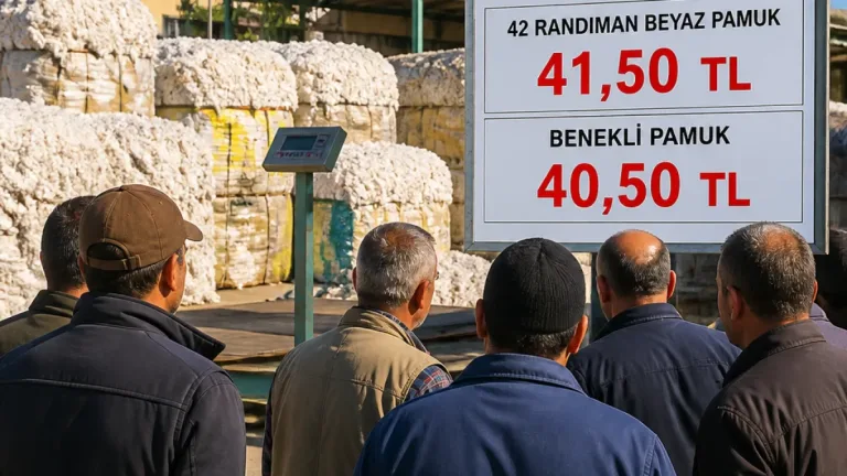 Araban’da 2026-2027 sezonu pamuk alım fiyatları açıklandı