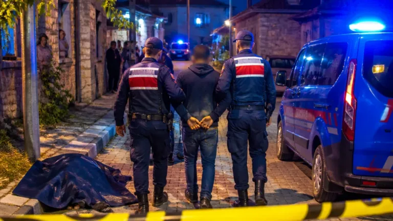 Şarkikaraağaç Çarıksaraylar'da eşini pompalı tüfekle öldüren zanlı tutuklandı