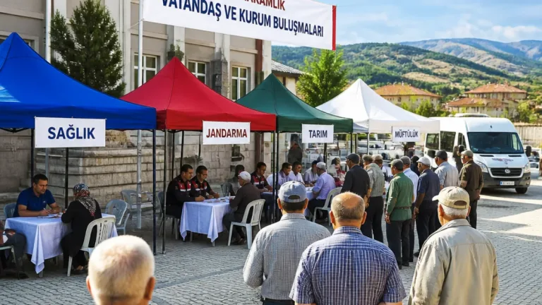 Şarkikaraağaç'ta Kaymakamlıktan İlk 'Vatandaş ve Kurum Buluşmaları' uygulaması