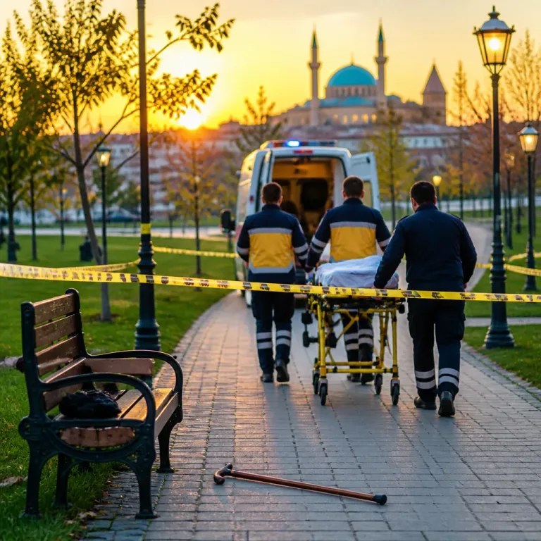 Konya'da parkta saldırıya uğrayan fizik öğretmeni yoğun bakımda, şüpheli tutuklandı