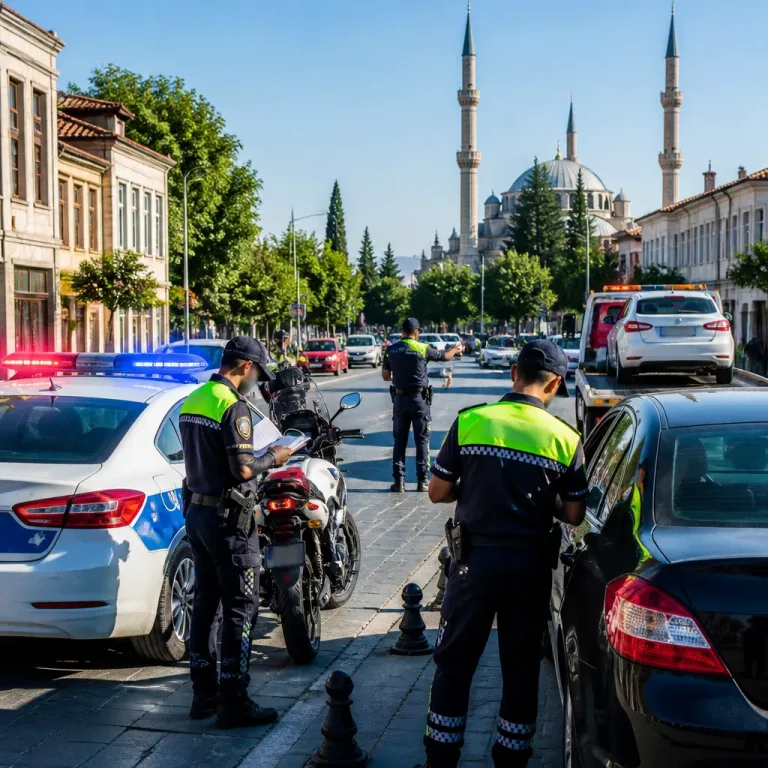 Edirne'de polis ekiplerinden eş zamanlı asayiş ve trafik denetimi: çok sayıda kontrol ve ceza uygulandı