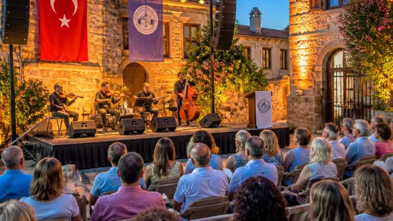 Ayvalık Cunda'da AIMA Müzik Festivali açılışıyla yaz akşamlarına müzik getirdi