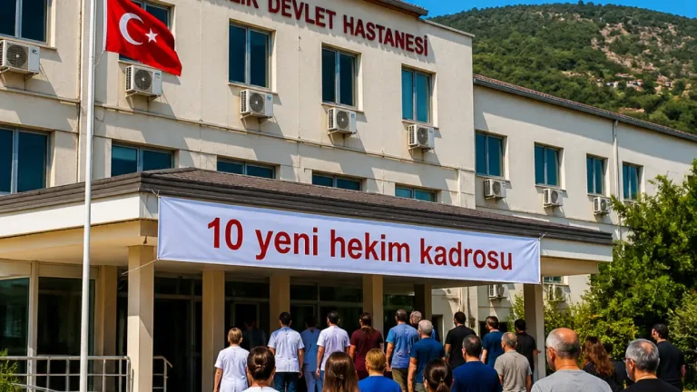 Ayvalık Devlet Hastanesi ve İlçe Sağlık Müdürlüğü için 10 yeni hekim kadrosu ayrıldı