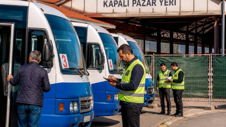 Babaeski’de halk otobüsleri denetlendi: Kooperatiften düzenli kontroller sözü