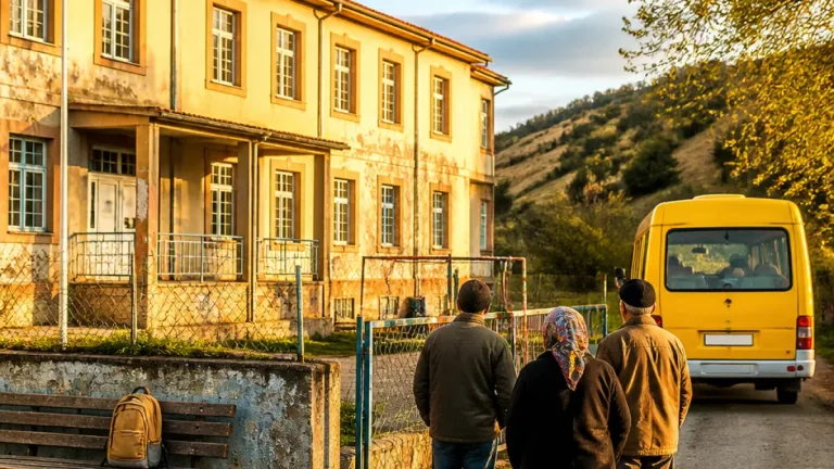 Biga’nın Sarısıvat’ında bir zamanların okulu: Bugün tek öğrenci Biga’ya gidiyor