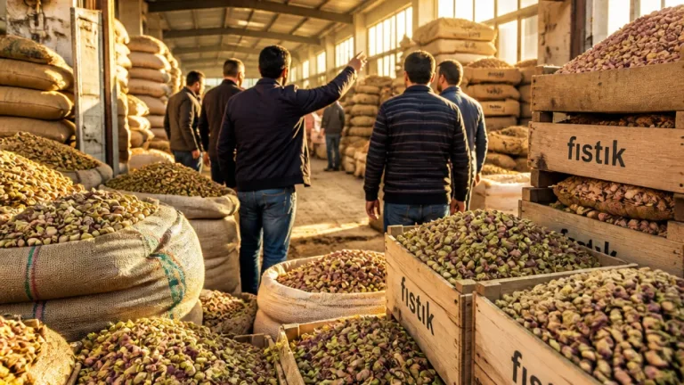 Birecik’te fıstık depoları dolu; esnaf alıcı bulamıyor