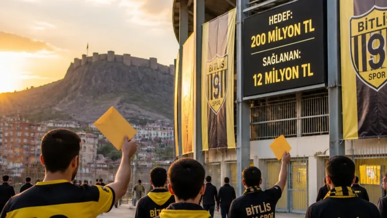 Bitlis 1916 Spor 2. Lig hedefi için hemşehrilerden destek istedi