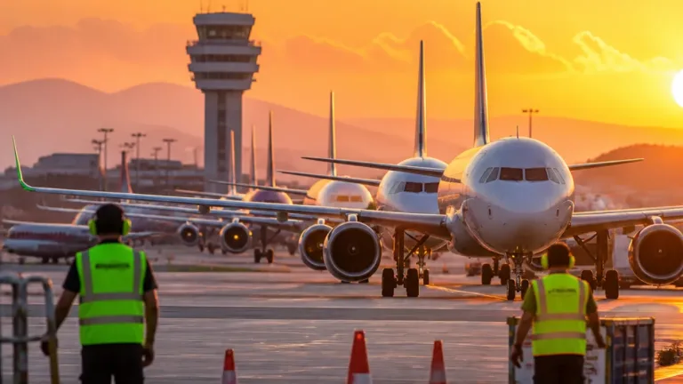 Bodrum'da uçuş rekoru: Milas-Bodrum Havalimanı'nda bir günde 319 sefer
