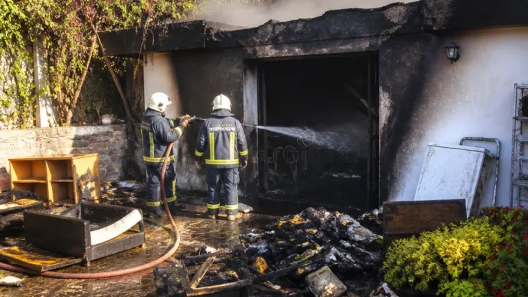 Bodrum Yalıkavak'ta otel müştemilatında yangın: müştemilat ağır hasar gördü