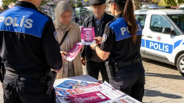 Bozüyük'te polis 65 vatandaşa sahte para ve dolandırıcılık uyarısı yaptı