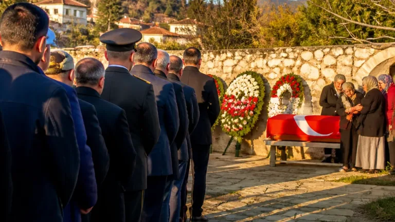Bucak Anbahan'da 62 yaşındaki gazi Şaban Uysal toprağa verildi