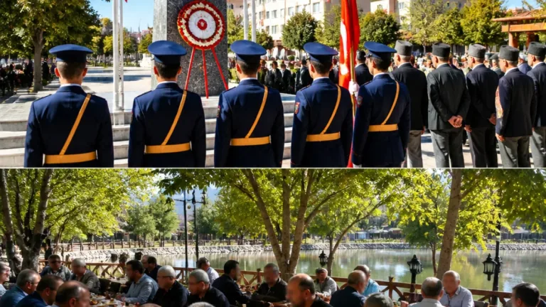 Bulanık’ta gaziler Cumhuriyet Meydanı’nda anıldı, kahvaltıda hasret giderildi