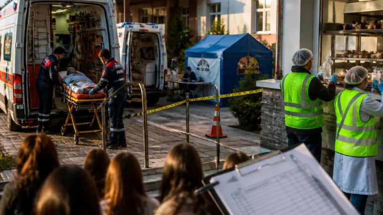Burdur'da KYK yurdunda toplu rahatsızlanma: 52 öğrenci hastaneye başvurdu