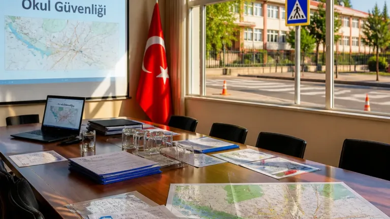 Çan’da okulların güvenliği gündemde: Giriş-çıkış ve çevre düzenlemeleri masaya kondu