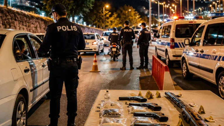 Çanakkale’de huzur uygulaması: 12 bine yakın kişi ve binlerce araç denetlendi