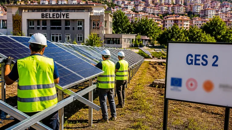 Çankırı Belediyesi GES 2 ile kendi enerjisini üretmeye hazırlanıyor