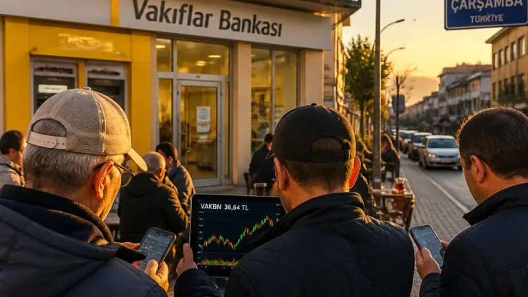 Çarşamba’da yatırımcıların gözü Vakıflar Bankası hissesinde: günlük seyir, hacim ve teknik seviyeler
