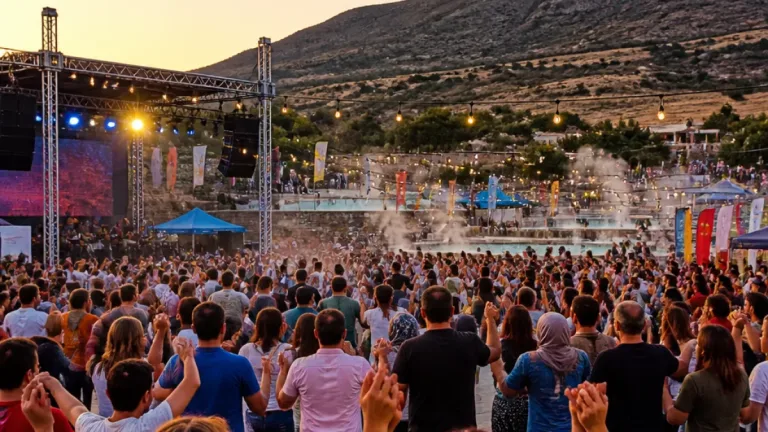 Çermik'te Melike Belkıs Kaplıcaları Festivali yoğun katılımla tamamlandı