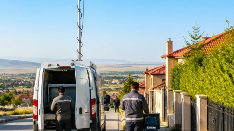 Çumra'da mobil iletişim için ölçümler yapıldı; zayıf sinyal olan mahallelere müdahale planlanıyor