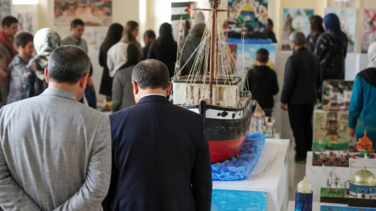 Demirözü’de öğrencilerden Gazze için sergi ve farkındalık programı