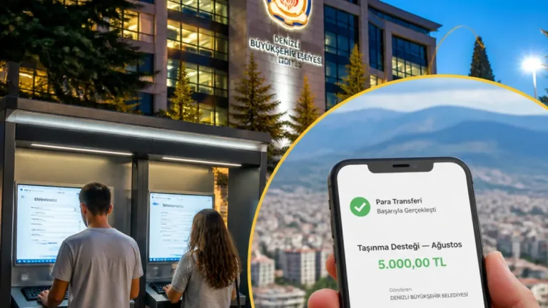 Denizli Büyükşehir’den dar gelirlilere taşınma desteği: Ağustos ödemeleri hesaplara aktarıldı