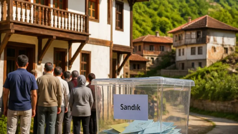 Devrek'te Mekekler köyü referandumla belediyeye katıldı, mahalleye dönüşüyor
