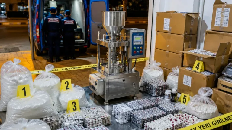 Didim'de 100 milyon liralık sentetik hap operasyonu: 4 kişi tutuklandı