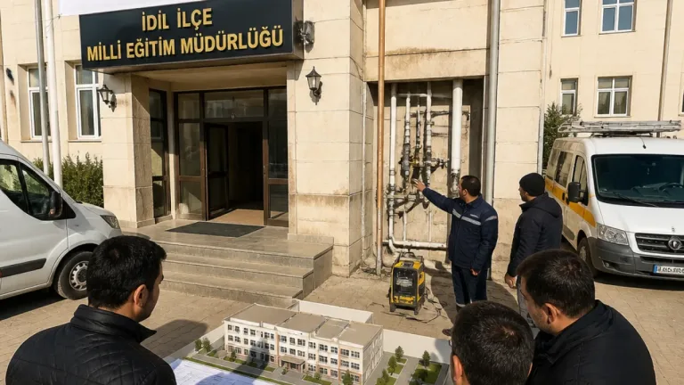 İdil’e Fen Lisesi ve tüm okullara doğalgaz sözü: Eğitim yatırımlarında yeni dönem