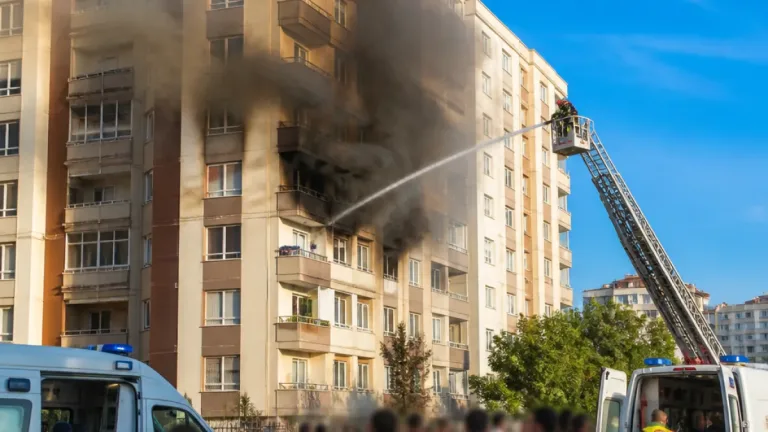 Diyarbakır Bağlar'da apartman yangını: 3'ü çocuk 6 kişi dumandan etkilendi