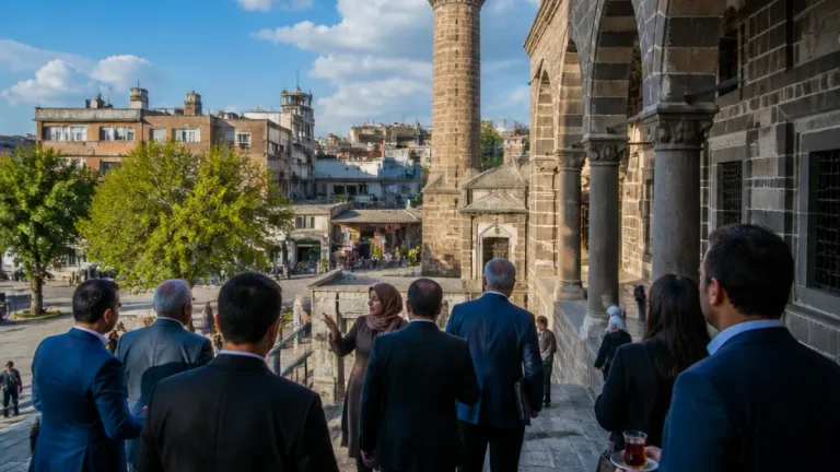 Diyarbakır’da Hakan Fidan’a yoğun ilgi: STK temsilcileri değerlendirdi
