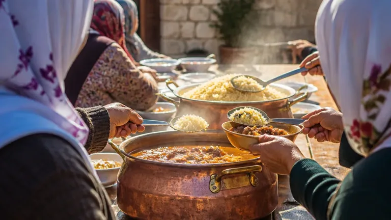 Doğanşehir’de tereyağlı yahni geleneği nesilden nesile yaşatılıyor