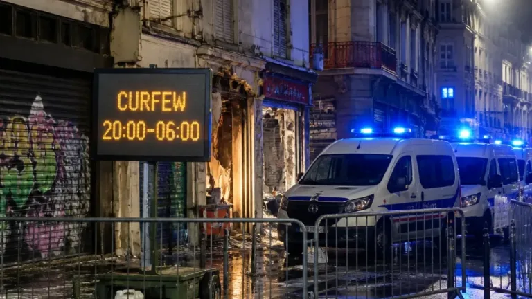 Fransa’nın kuzeyinde 20.00-06.00 arasında iki günlük sokağa çıkma yasağı ilan edildi