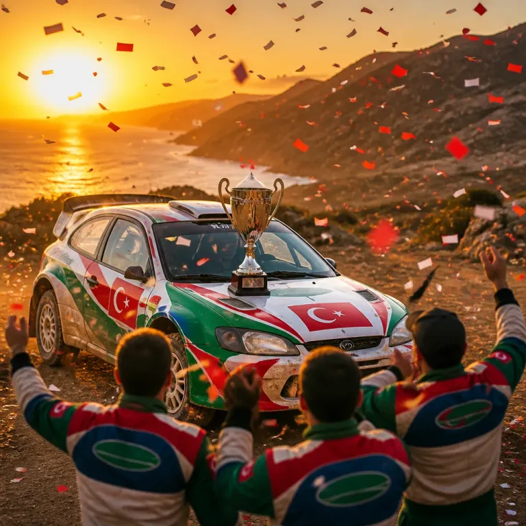 Ali Türkkan, JWRC'de Türkiye'ye ilk ralli dünya şampiyonluğunu getirdi