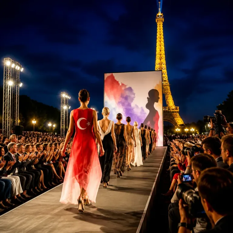 Serenay Sarıkaya, Paris’te Le Défilé podyumunda Türkiye’yi temsil etti