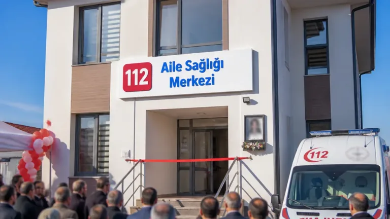 Düzce'de Hamidiye'ye yeni 112 istasyonu ve 2 No'lu Aile Sağlığı Merkezi açıldı
