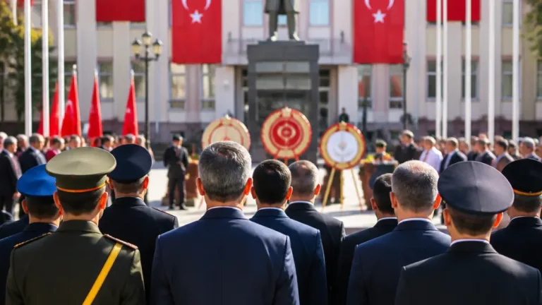 Düziçi'nde 30 Ağustos töreni: Protokol Kaymakamlık önünde buluştu