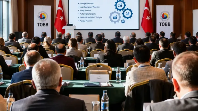 Edremit temsilcisi TOBB seminerinde kurum kapasitesini güçlendirmenin yollarını değerlendirdi